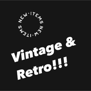 Vintage and Retro Clothing Cleanout!